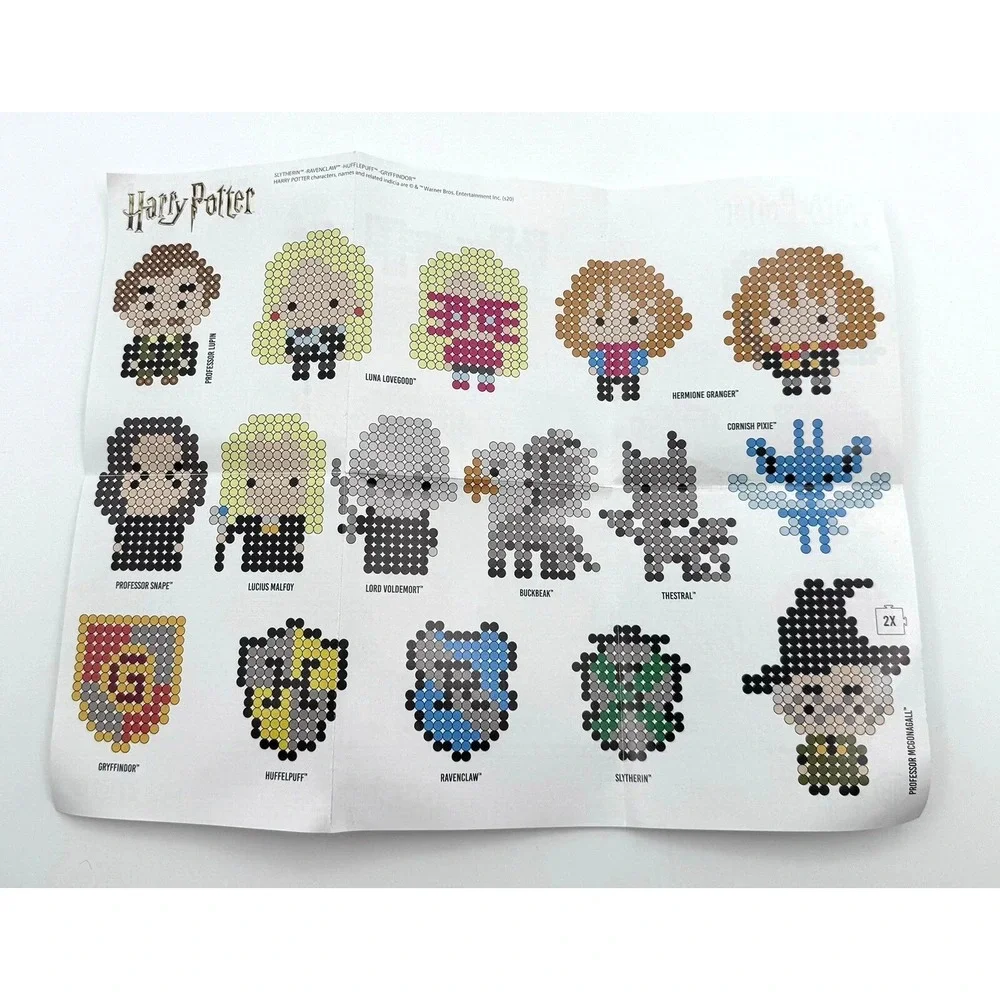 Harry Potter Perler Fused Bead Kit bucket 8504 pieces NEW NIB Fun Activity